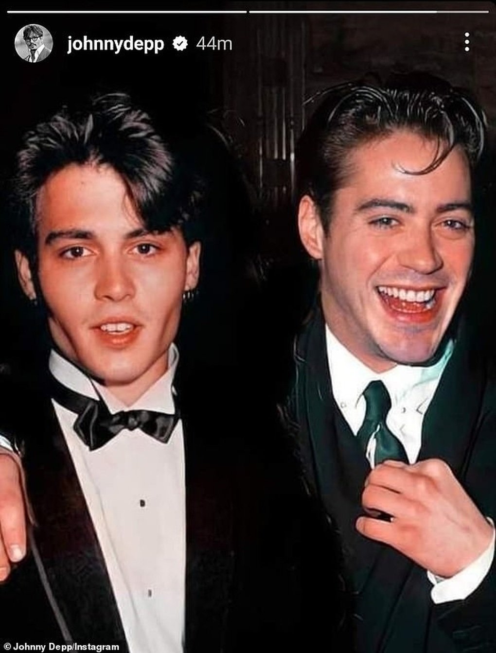 Johnny Depp was `embarrassed` when congratulating Robert Downey Jr. 2